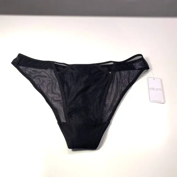 Elomi Kintai Thong, Black, Size Medium - Picture 4 of 8